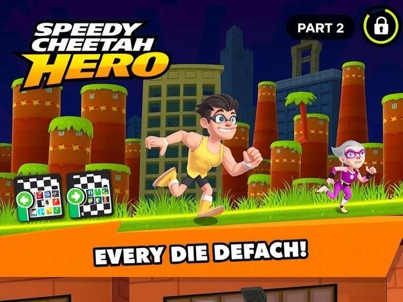 Speedy Cheetah Hero Game Screenshot